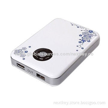 Fashionable Polymer Portable Power Stations, 5,600mAh, Long Standby Time, Various Colors Available